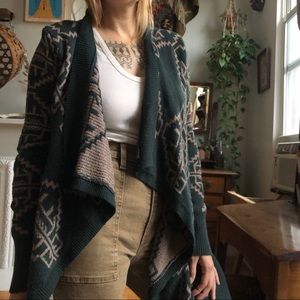 UO Staring at Stars cardigan sweater small